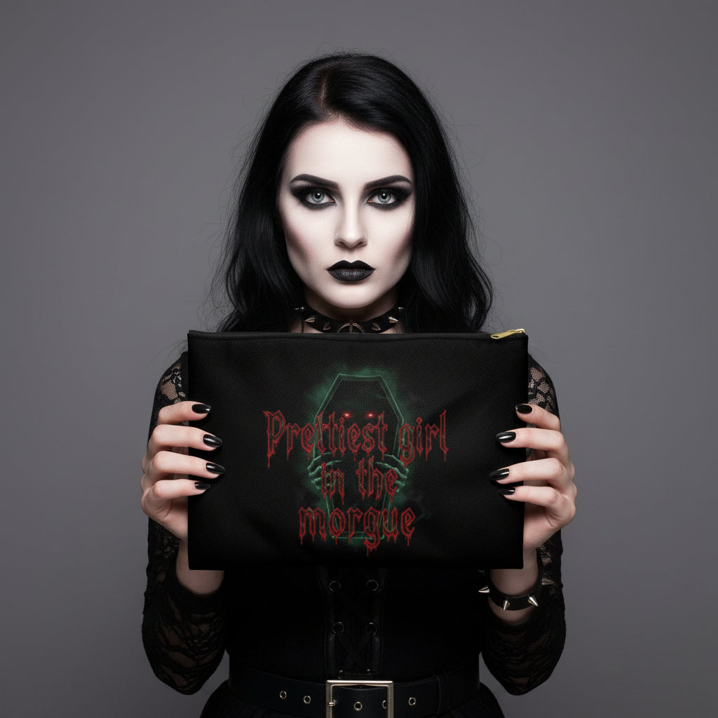 Prettiest Girl in the Morgue Accessory Pouch