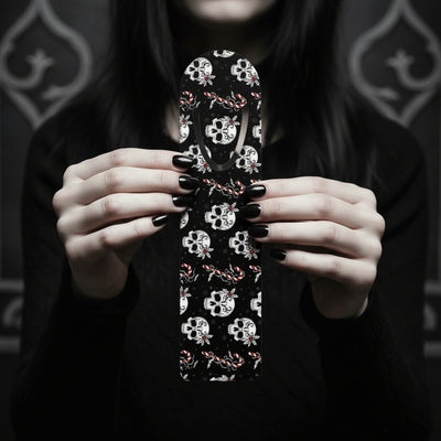 Goth Christmas Magnetic Bookmark