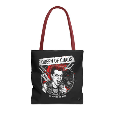 Queen of Chaos Tote Bag | Punk Style Accessory
