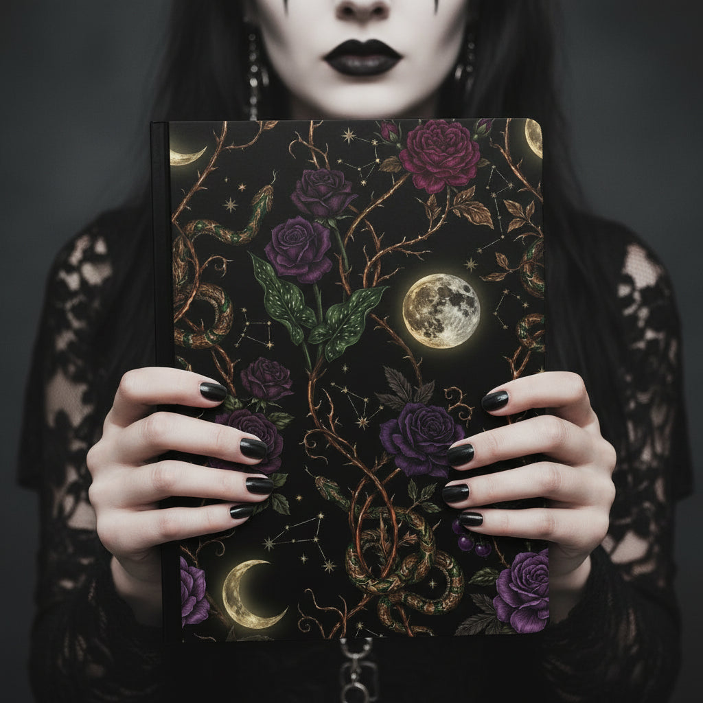 Velvet Nightshade Softcover Notebook