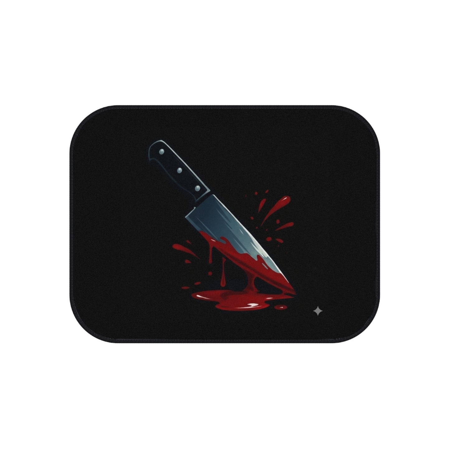 Psycho Car Mats (Set of 4) | Edgy Auto Accessories
