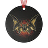Ozzy Bat Metal Ornament