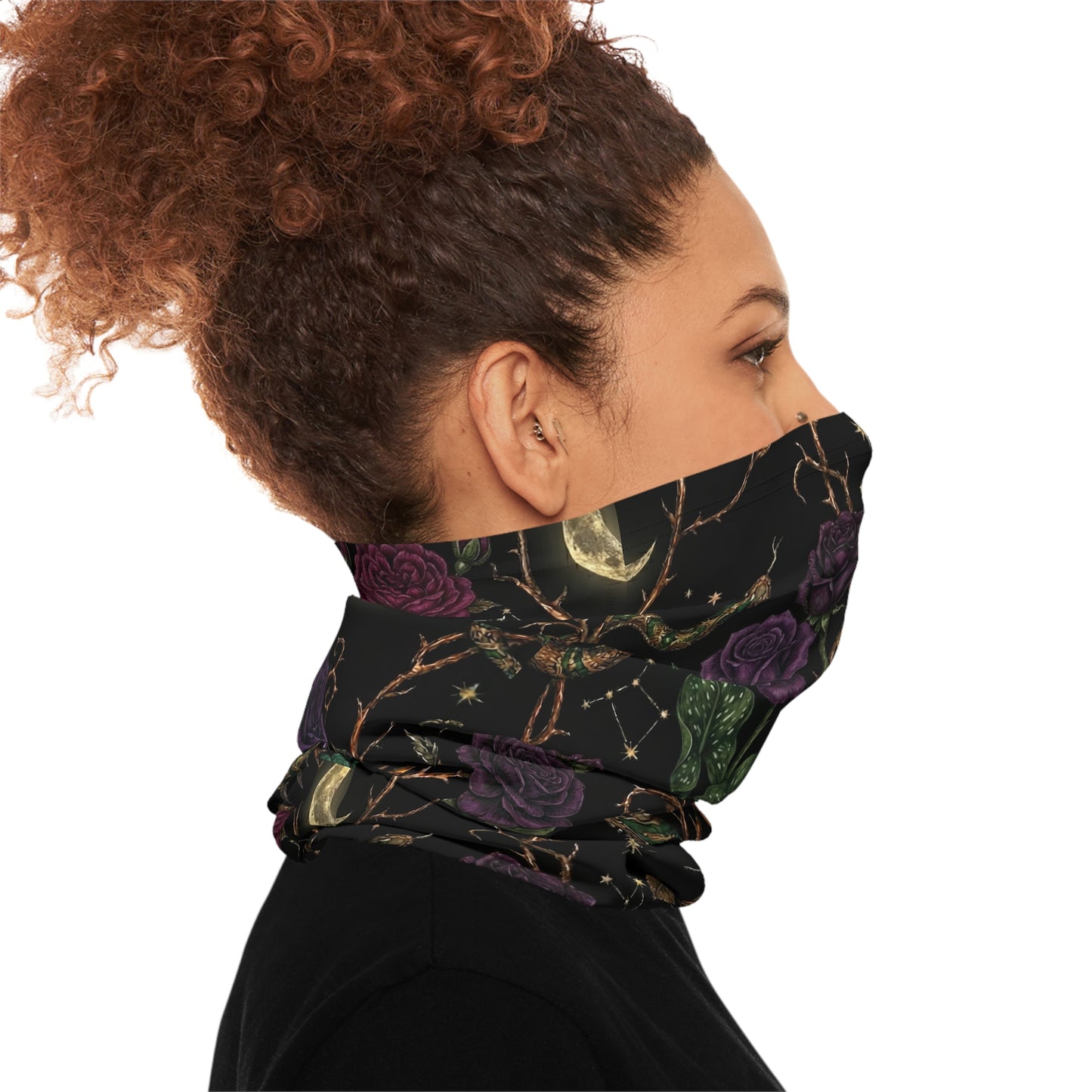 Velvet Nightshade Neck Gaiter