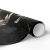Floral Noir Wrapping Paper Roll
