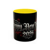 Happy New Year 2026 Accent Coffee Mug