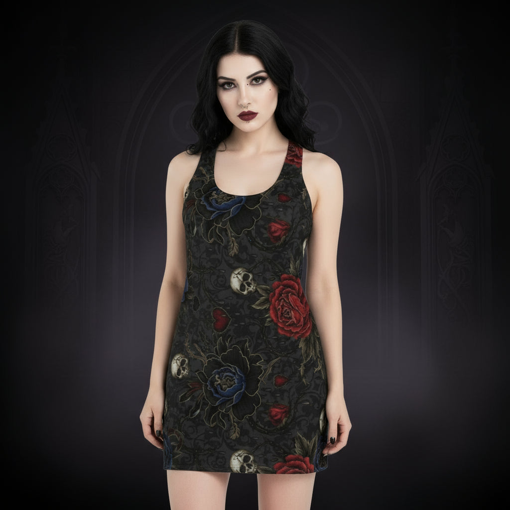 Midnight Requiem Racerback Dress