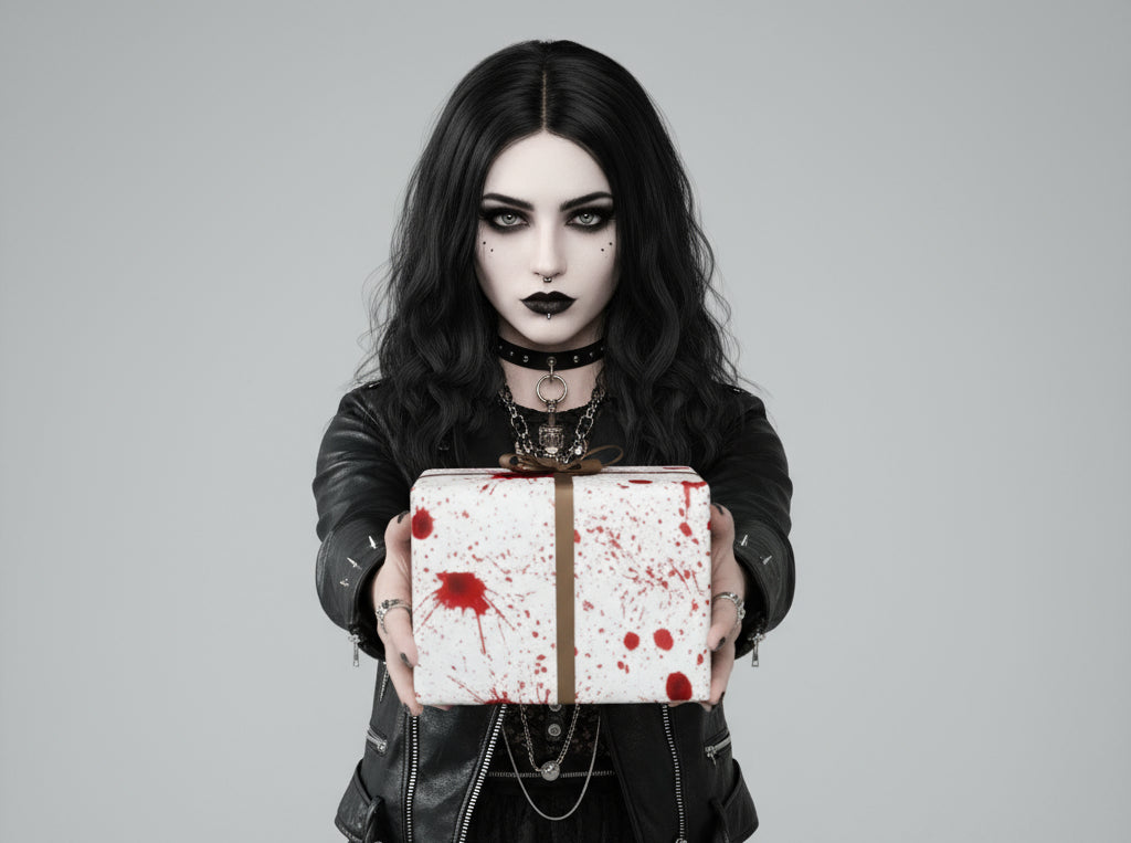 Blood Splatter Wrapping Paper Roll