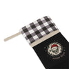 Asylum Relics Christmas Stocking — Buffalo Plaid Cuff