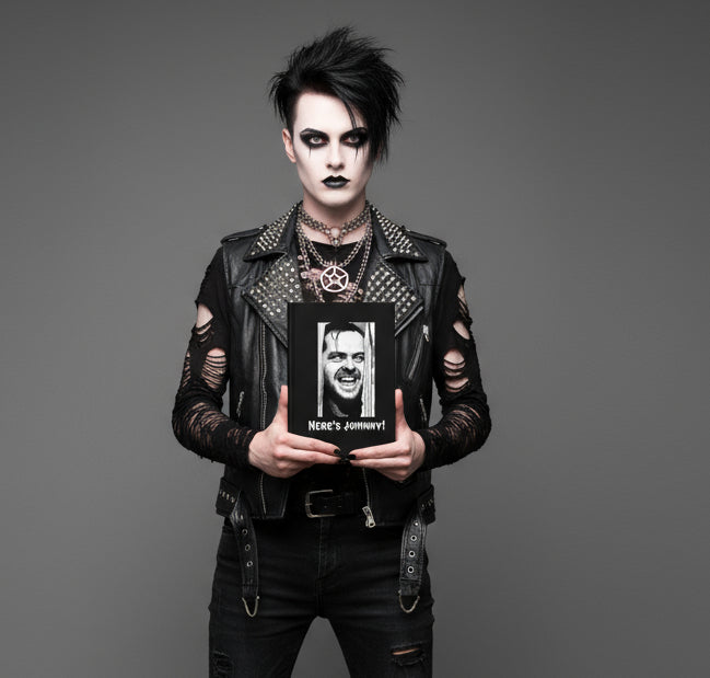 Hardcover Journal — "Here's Johnny!" The Shining Horror Notebook