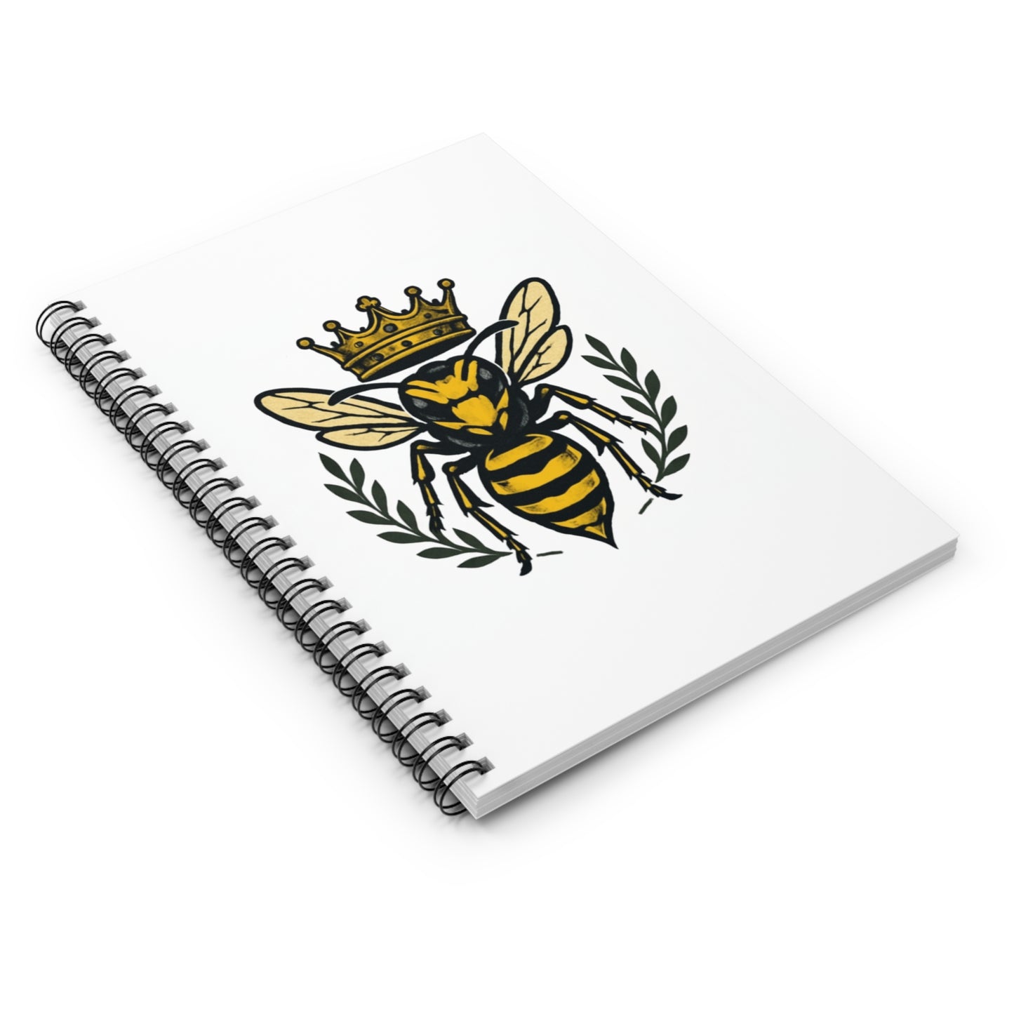 Yellowjackets Royal Bee Spiral Notebook - Ruled Lines