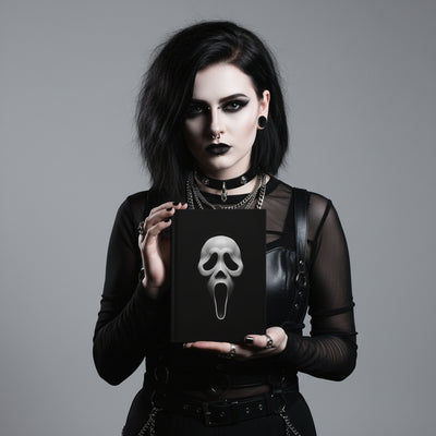 Scream Mask Hardcover Journal