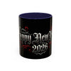 Happy New Year 2026 Accent Coffee Mug