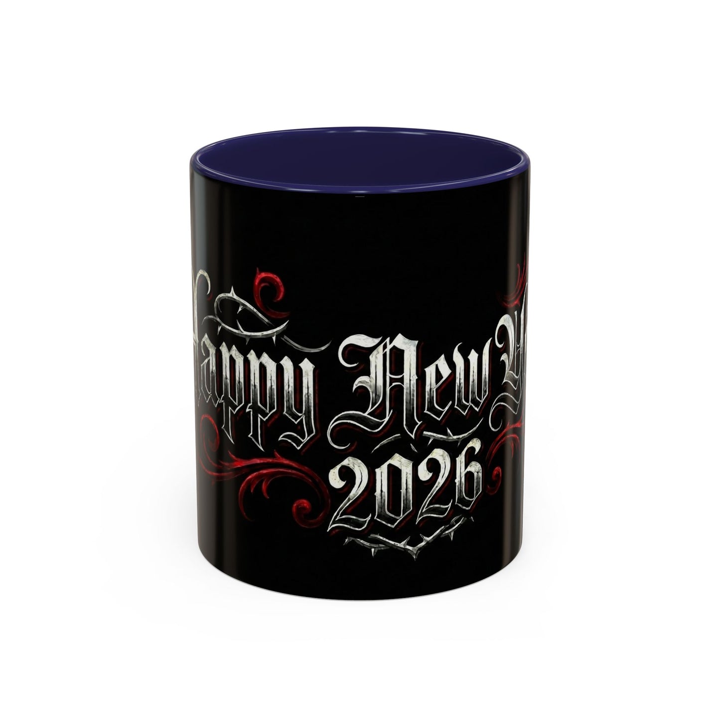 Happy New Year 2026 Accent Coffee Mug