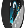 Ozzy Stylish Black Wall Clock with Iconic Design