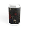 Midnight Requiem Sipper Glass with Straw - 16oz