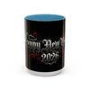 Happy New Year 2026 Accent Coffee Mug