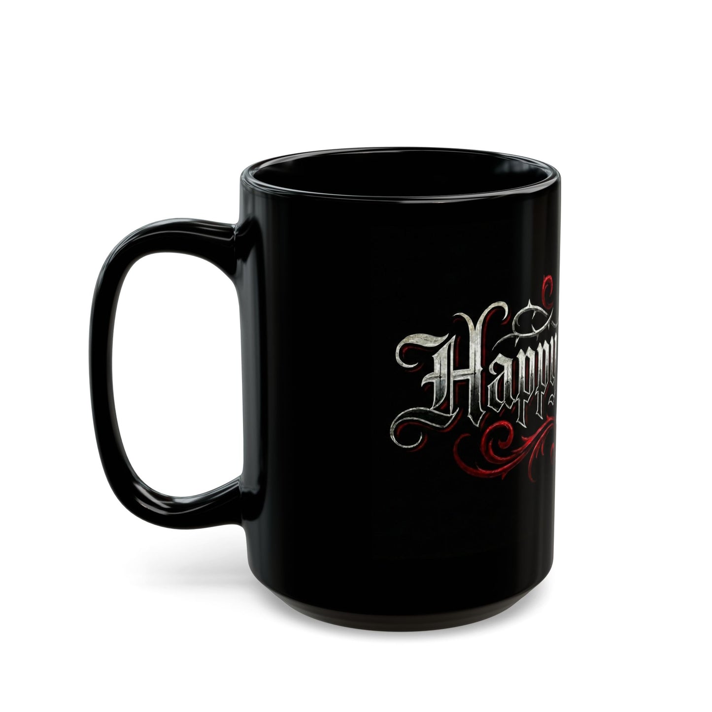 Happy New Year 2026 Black Mug