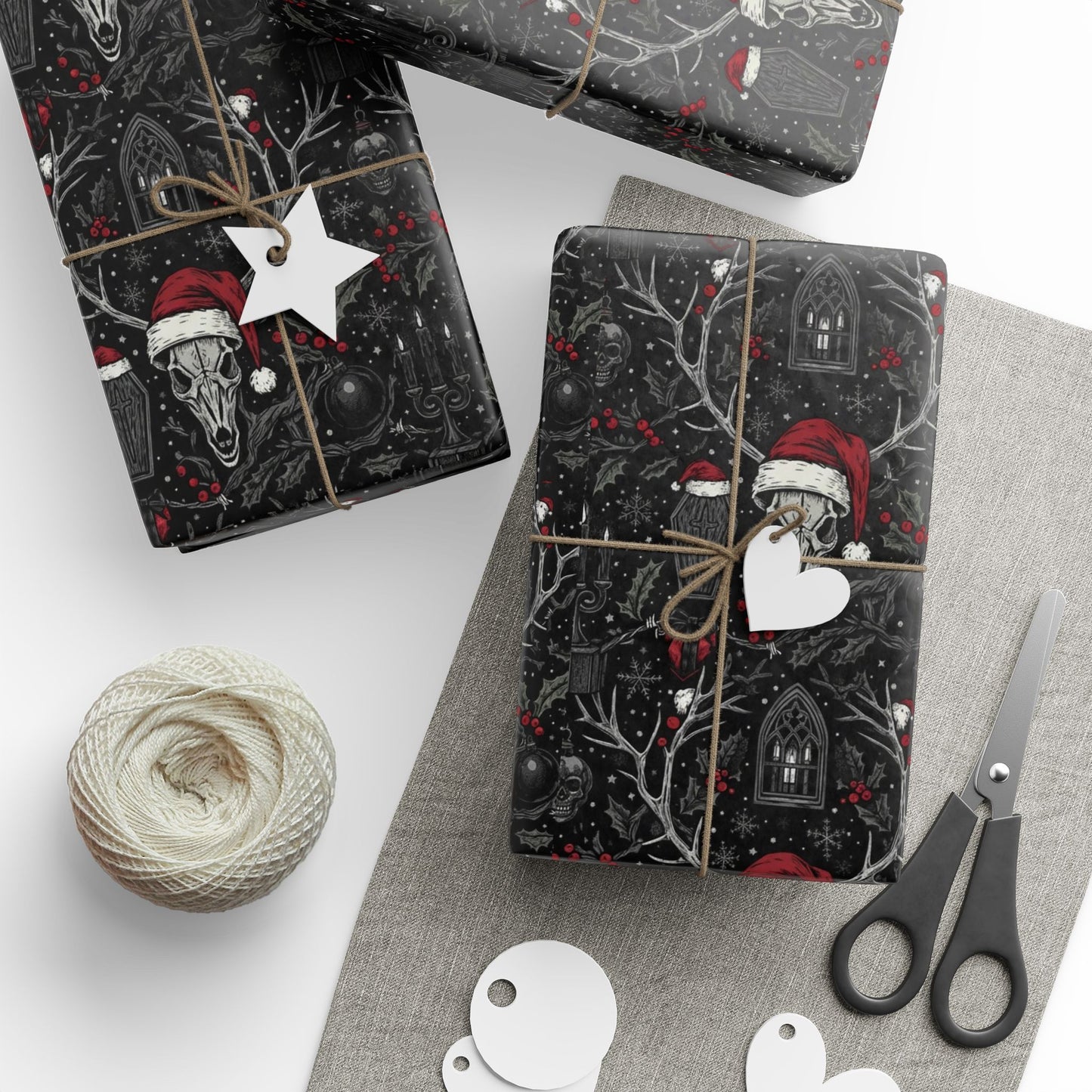 Noel Noir Wrapping Paper Roll