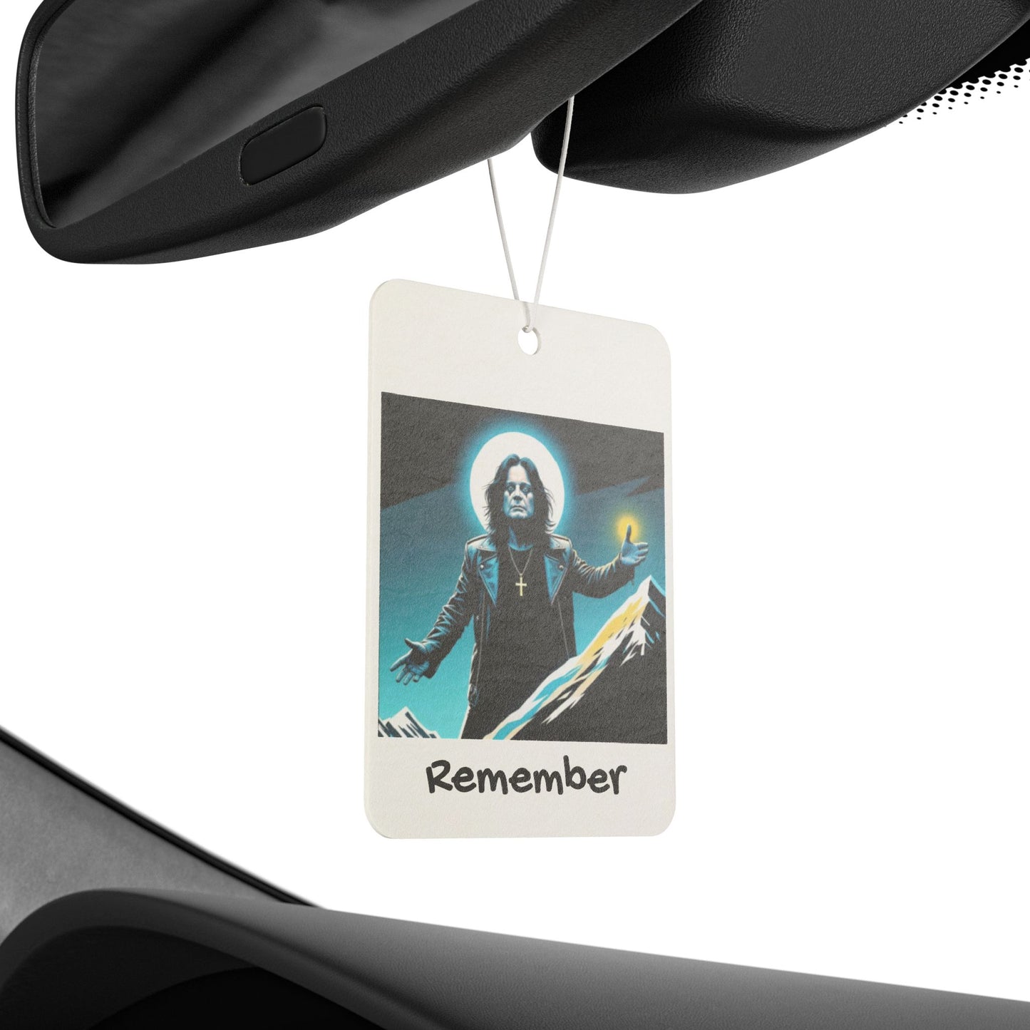 Ozzy Vintage-Inspired Car Air Freshener | Unique Car Accessory
