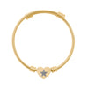 Heart Charm Bracelet | Engraved Star