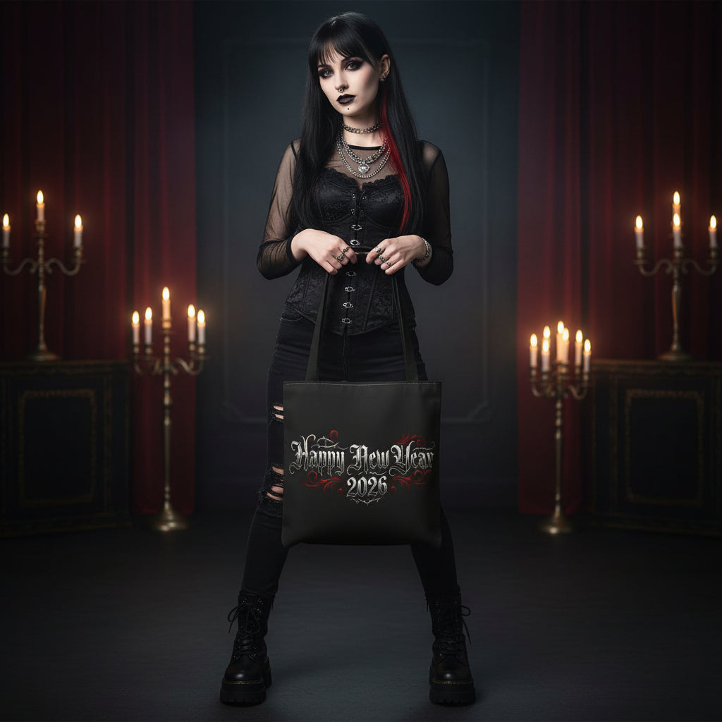 Happy New Year 2026 Tote Bag