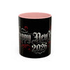 Happy New Year 2026 Accent Coffee Mug