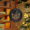 Ozzy Bat Metal Ornament