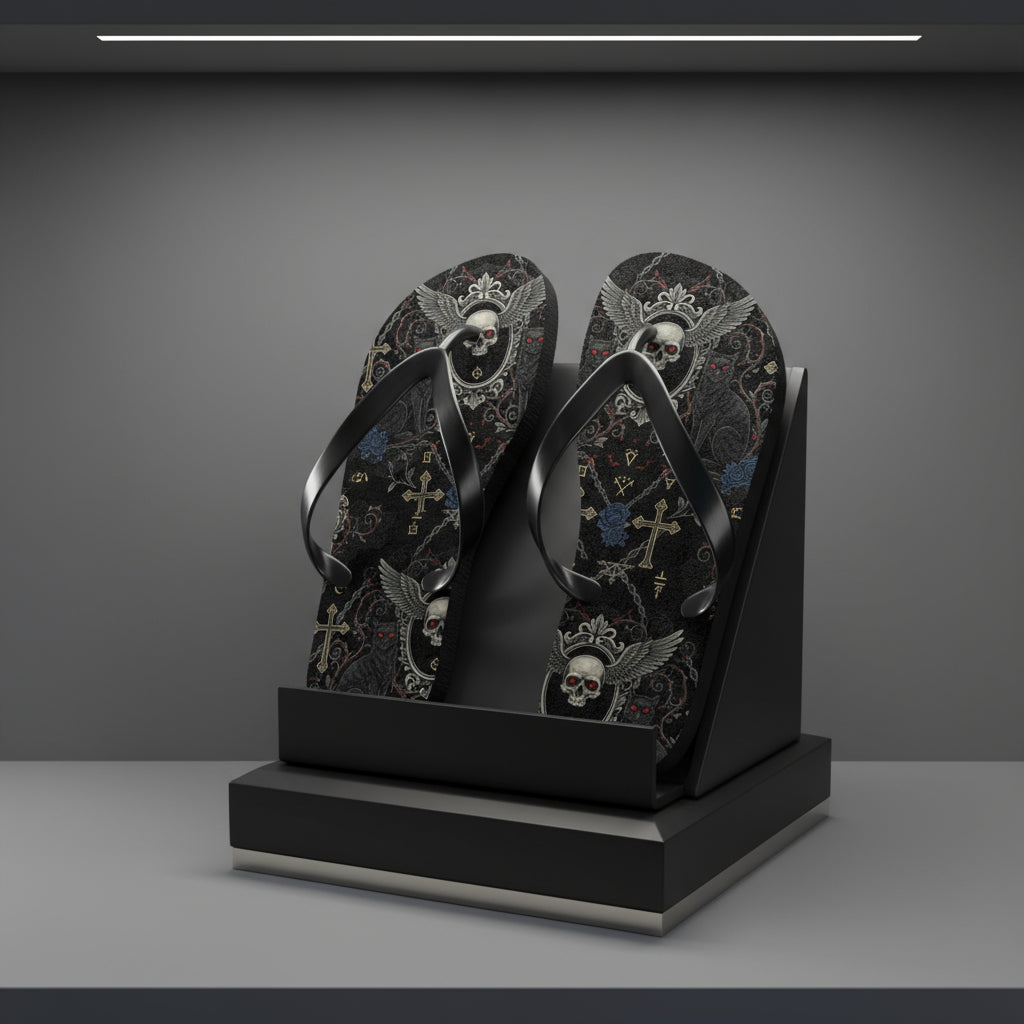 Eternal Life Flip Flops