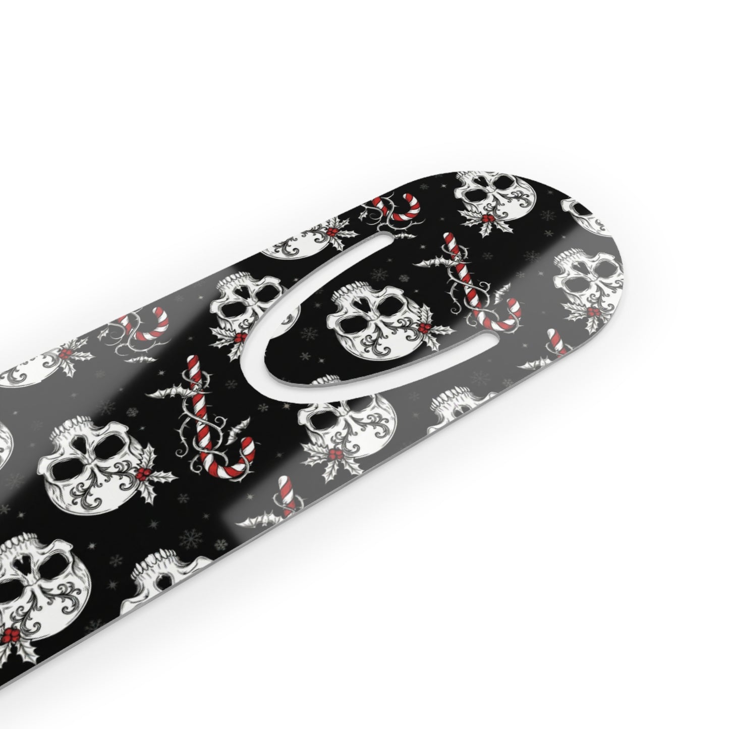 Goth Christmas Magnetic Bookmark