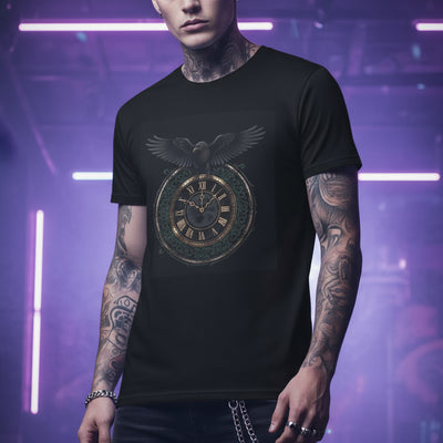Raven Clock T-Shirt