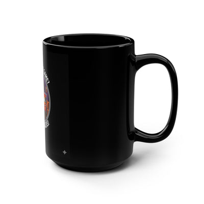 Ghost Face Black Mug, 15oz