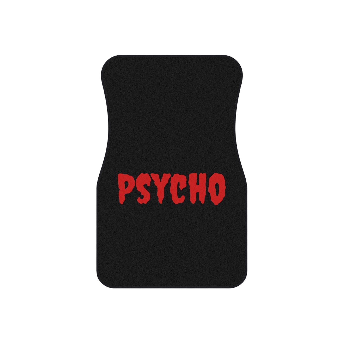 Psycho Car Mats (Set of 4) | Edgy Auto Accessories