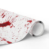 Blood Splatter Wrapping Paper Roll