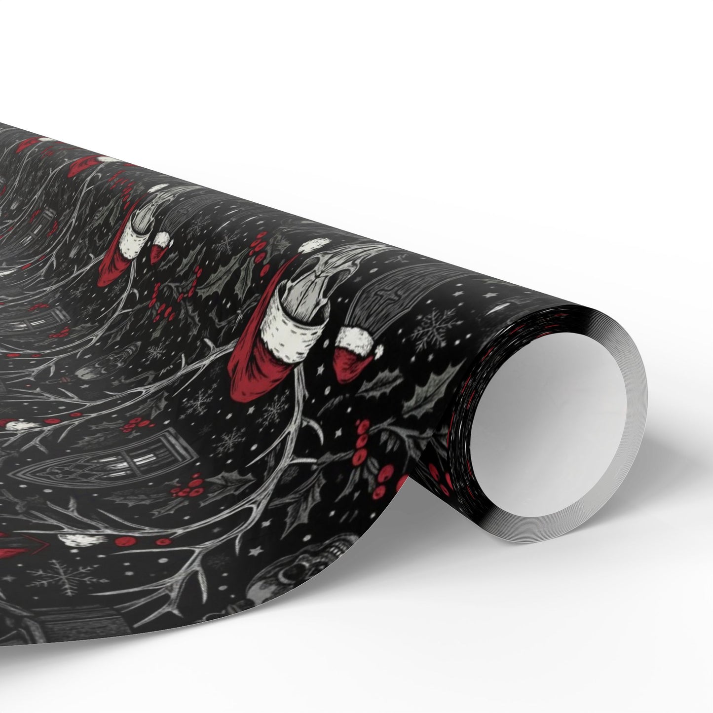 Noel Noir Wrapping Paper Roll