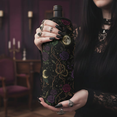 Velvet Nightshade Wine Tote