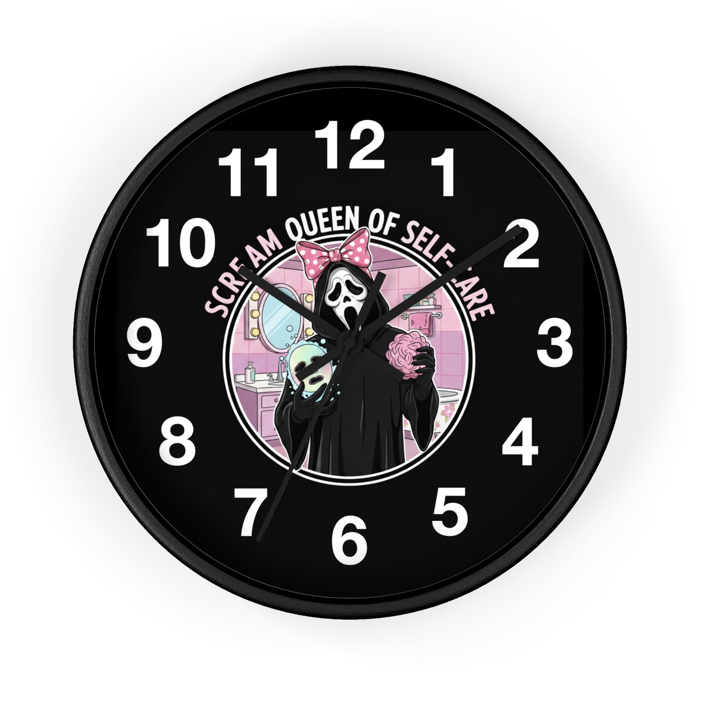 Scream Queen Wall Clock