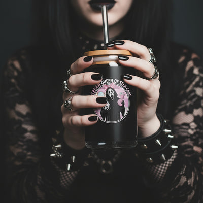 Scream Queen Sipper Glass, 16oz