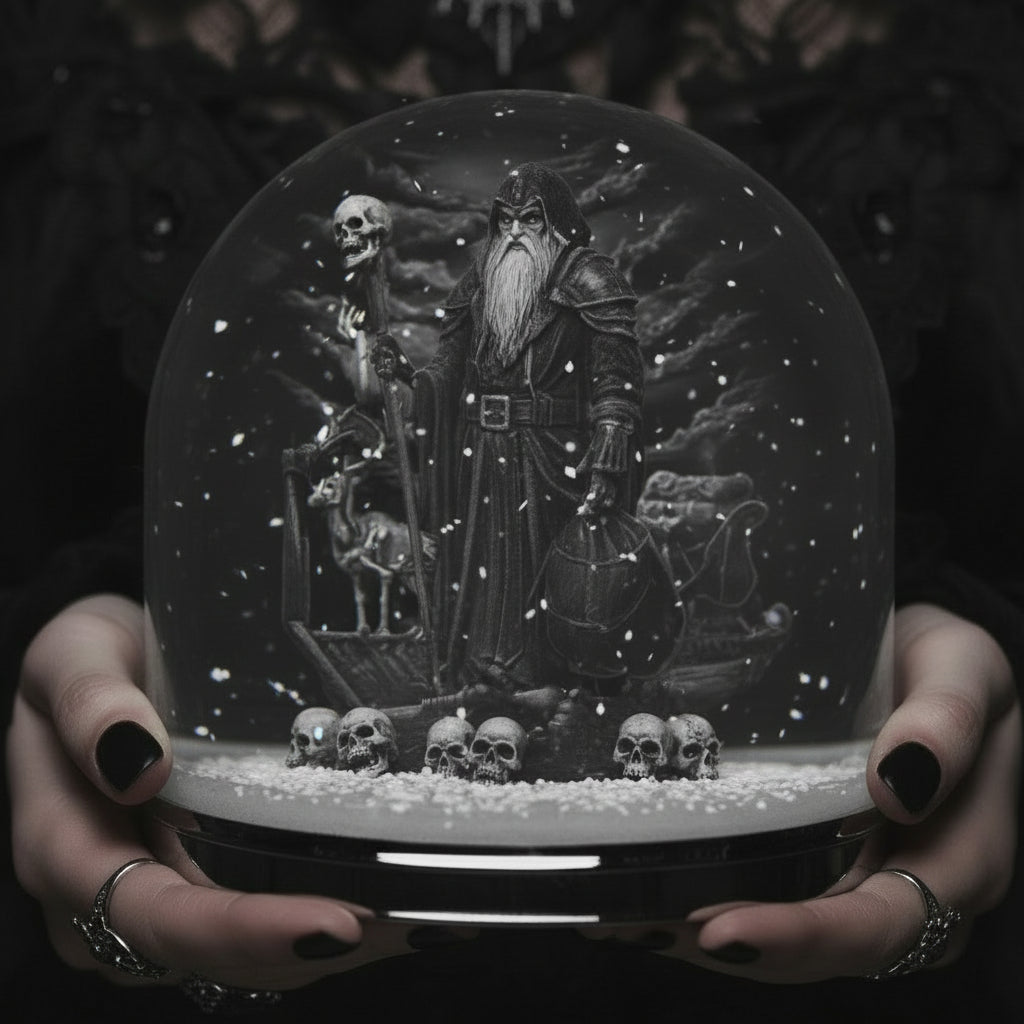 Klaus the Kold Snow Globe