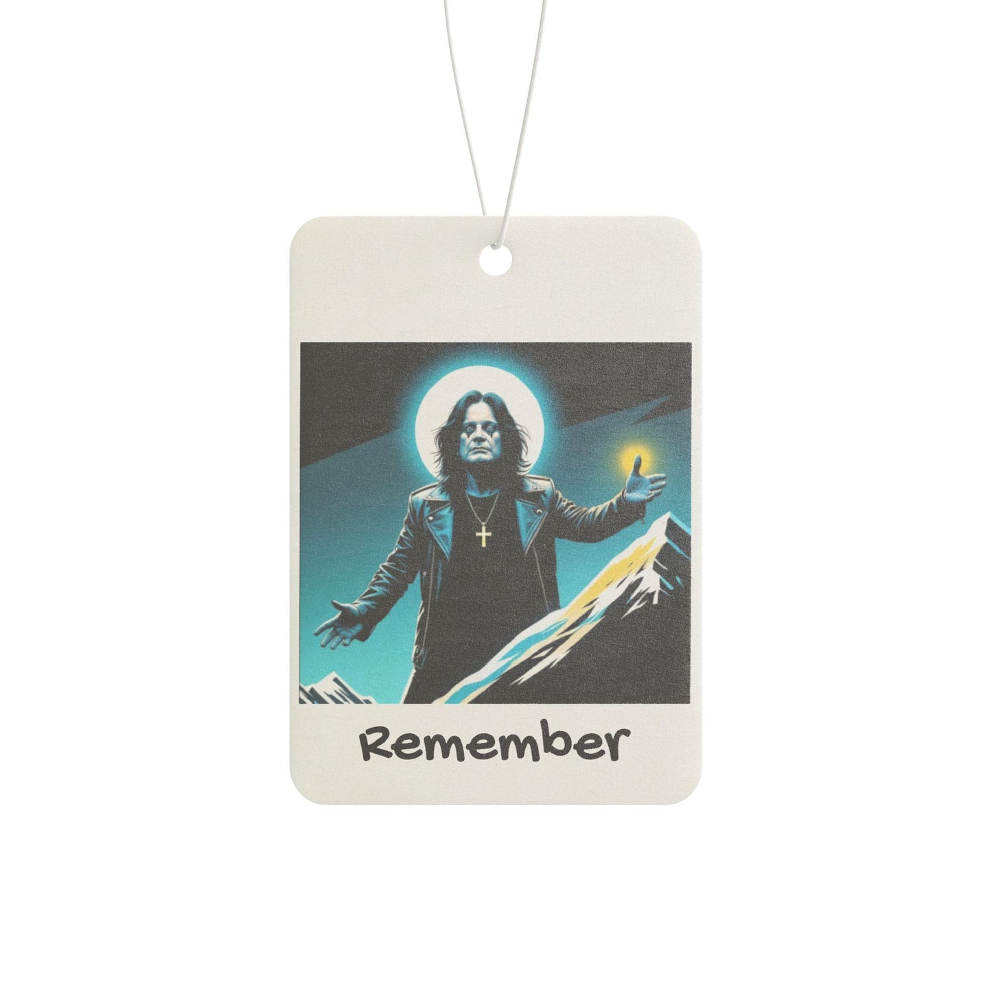 Ozzy Vintage-Inspired Car Air Freshener | Unique Car Accessory