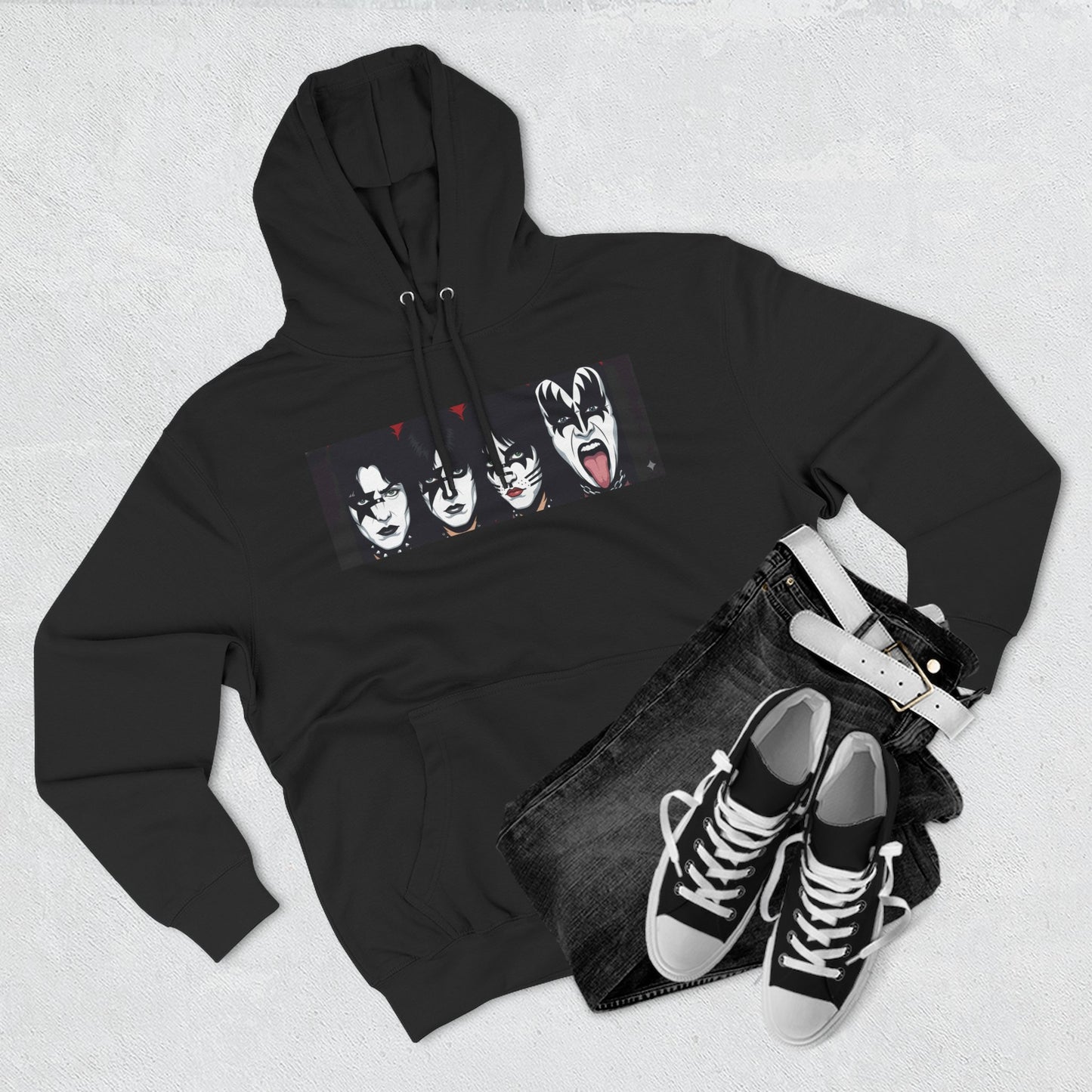Kiss Inspired Unisex Hoodie