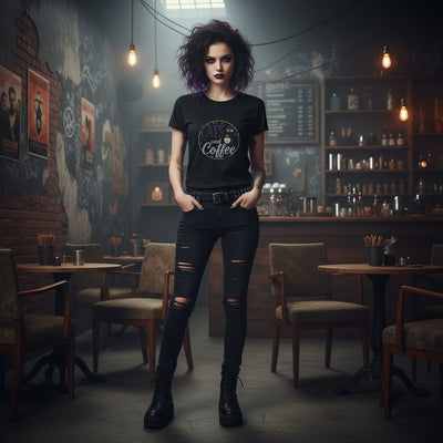 Cats and Coffee Unisex T-Shirt