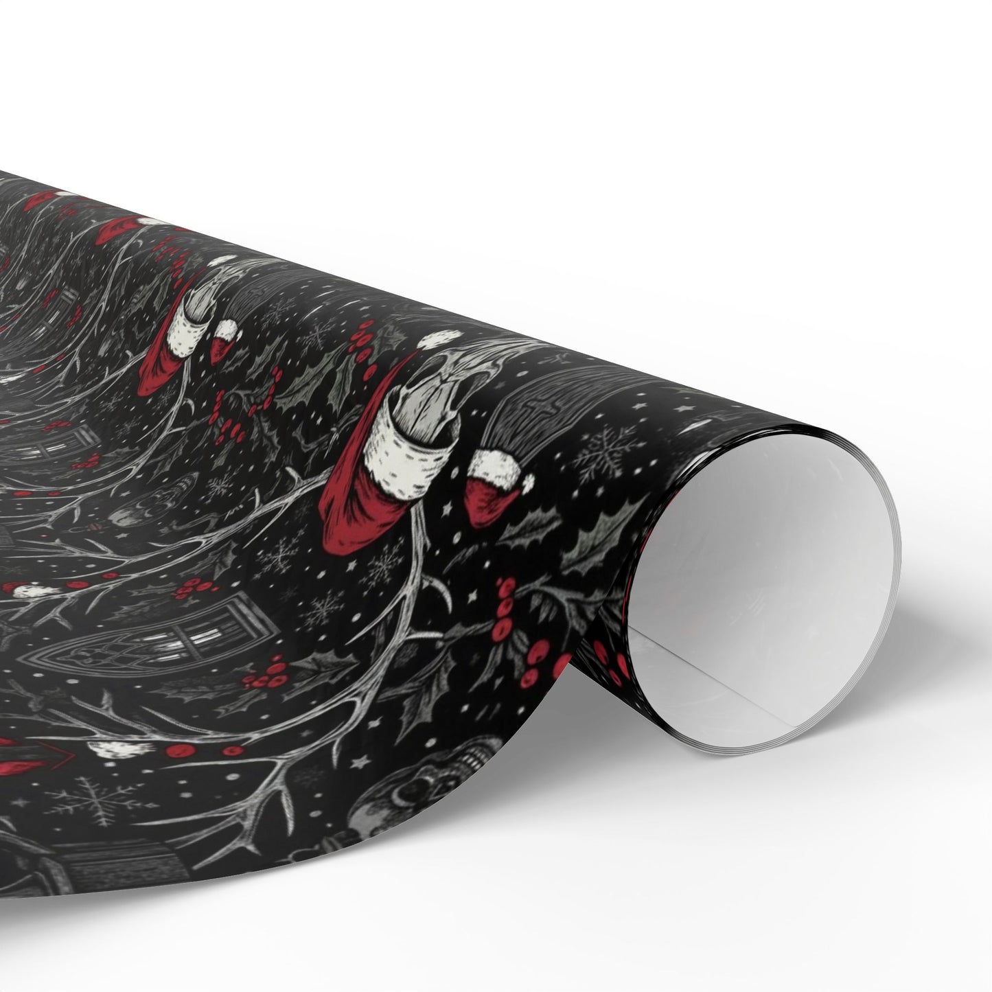 Noel Noir Wrapping Paper Roll
