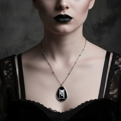 The Shinning 'Here's Johnny!' Teardrop Pendant Necklace