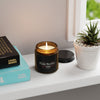 New Year 2026 Scented Soy Candle  Amber Jar