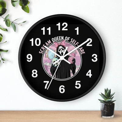 Scream Queen Wall Clock