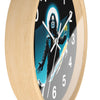 Ozzy Stylish Black Wall Clock with Iconic Design