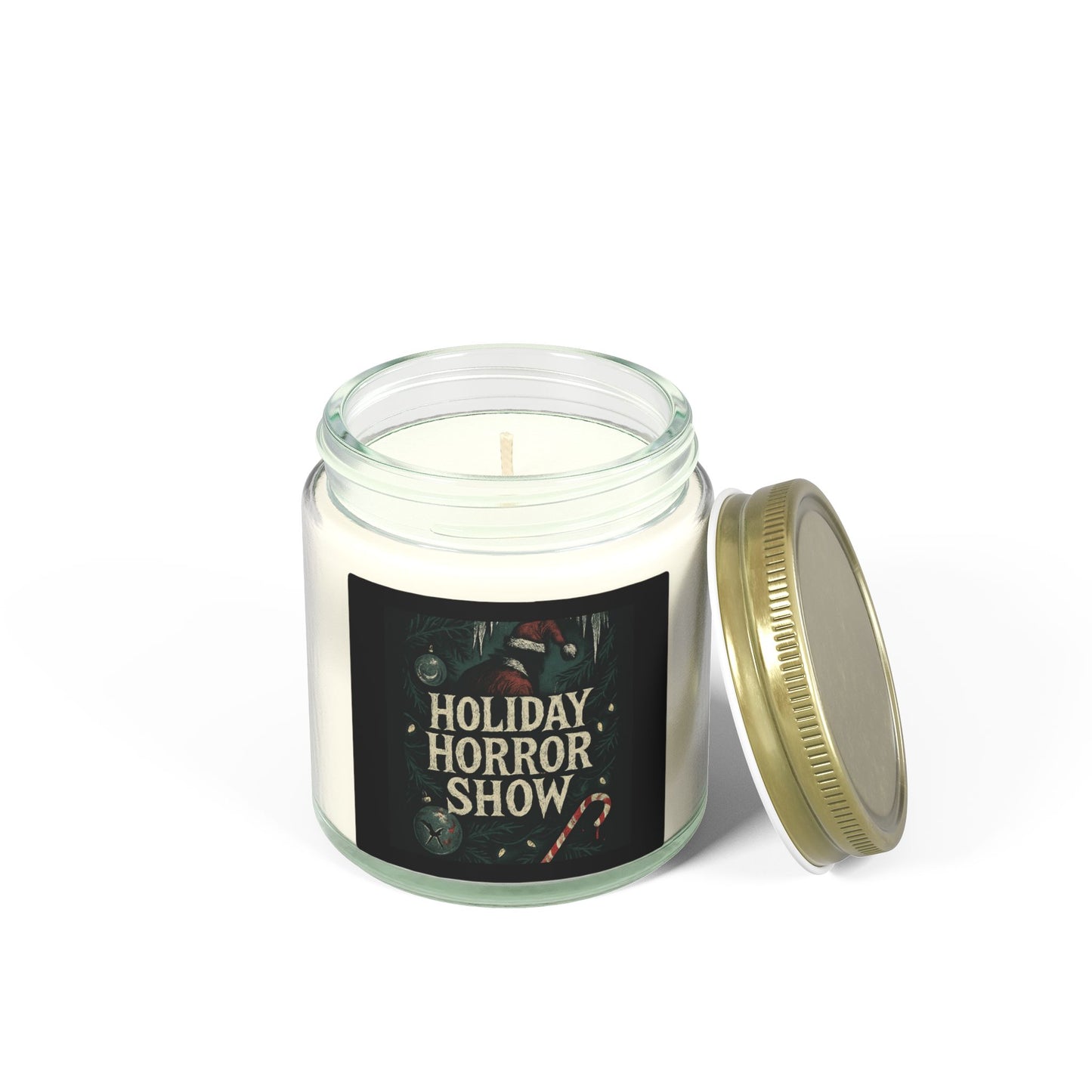 Holiday Horror Show Scented Candle Coconut Apricot Wax (4oz & 9oz)