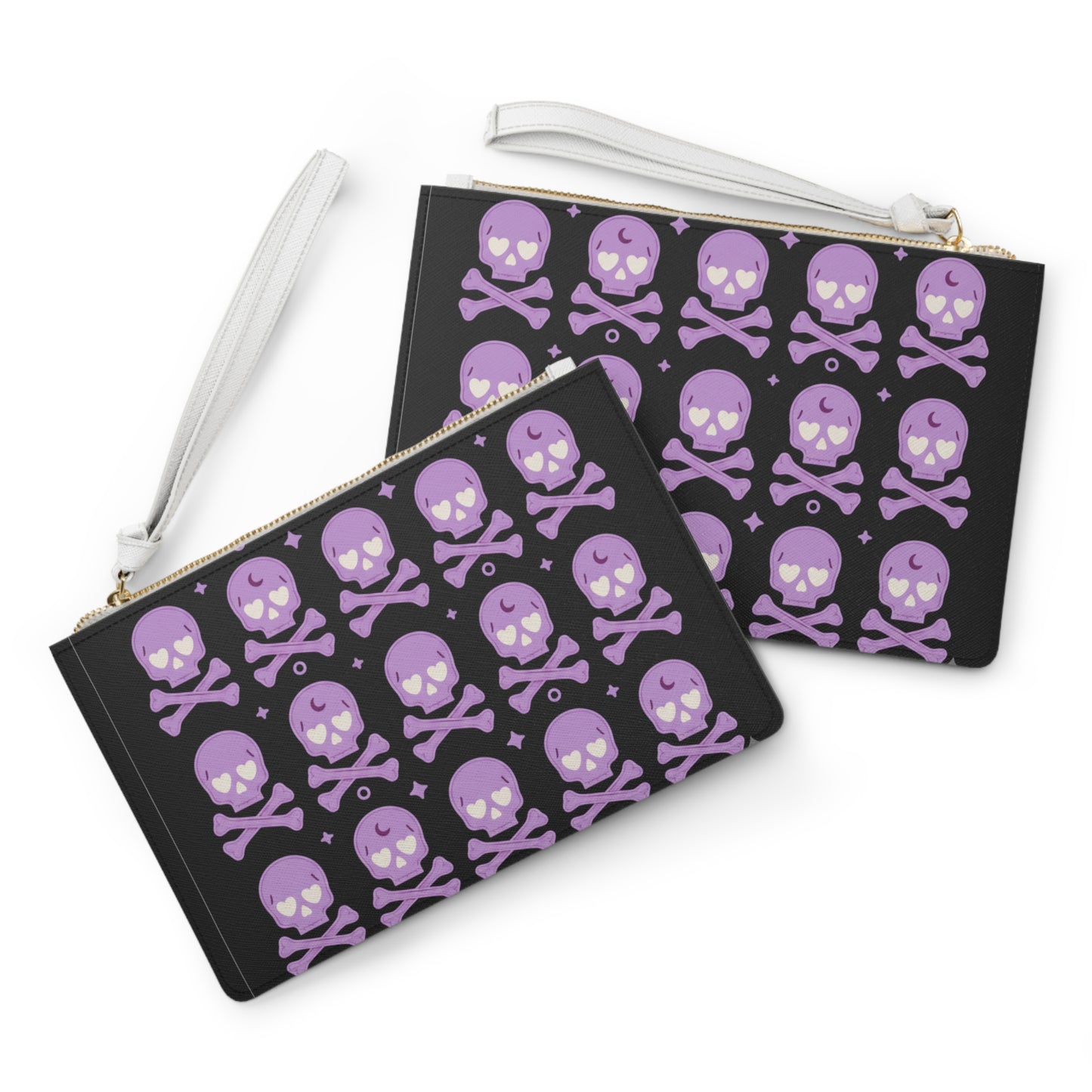 Skull & Crossbones Clutch Bag