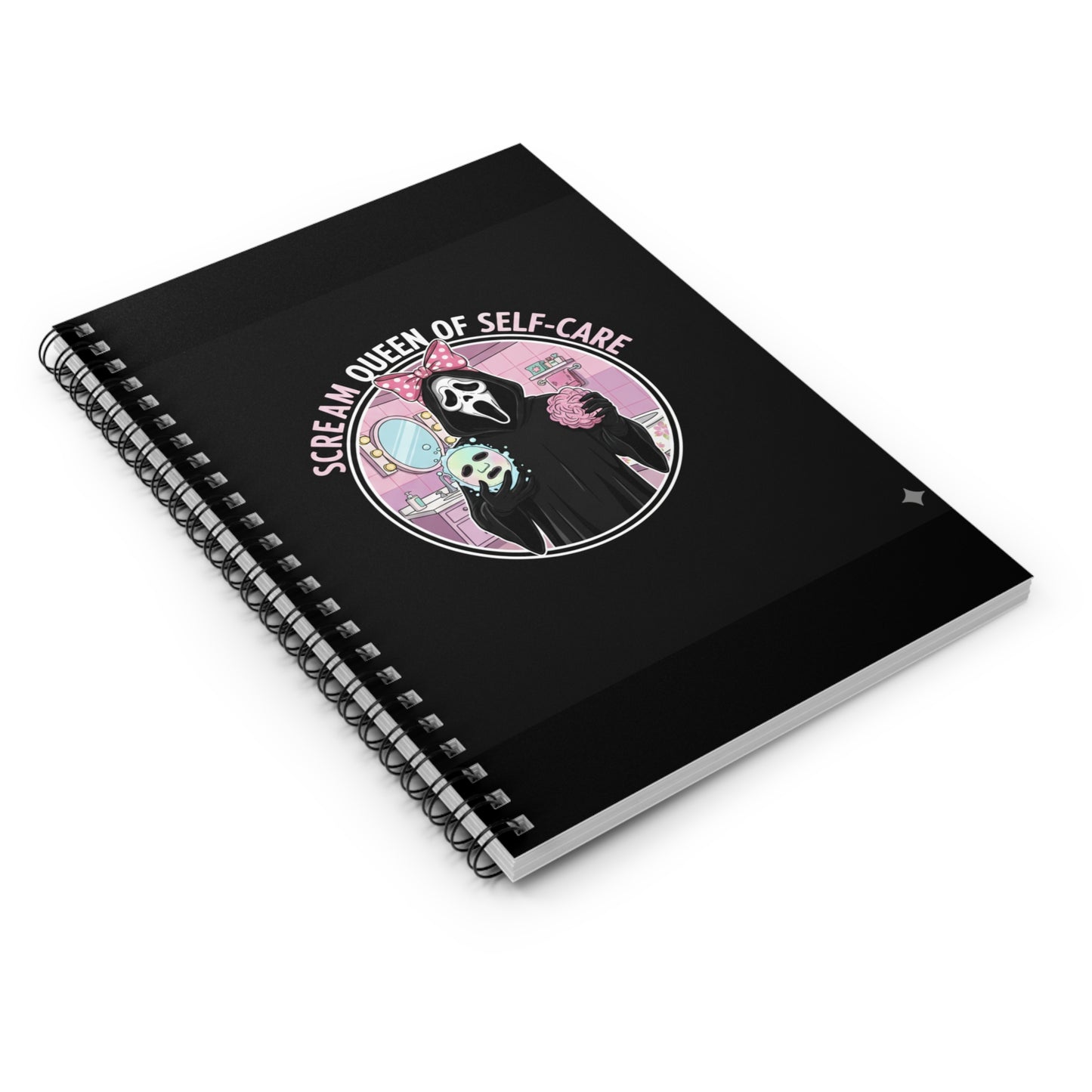 Scream Queen Spiral Notebook - Ruled Line