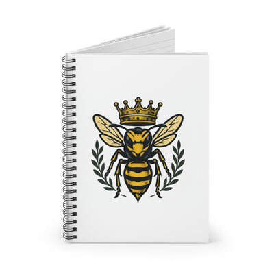 Yellowjackets Royal Bee Spiral Notebook - Ruled Lines